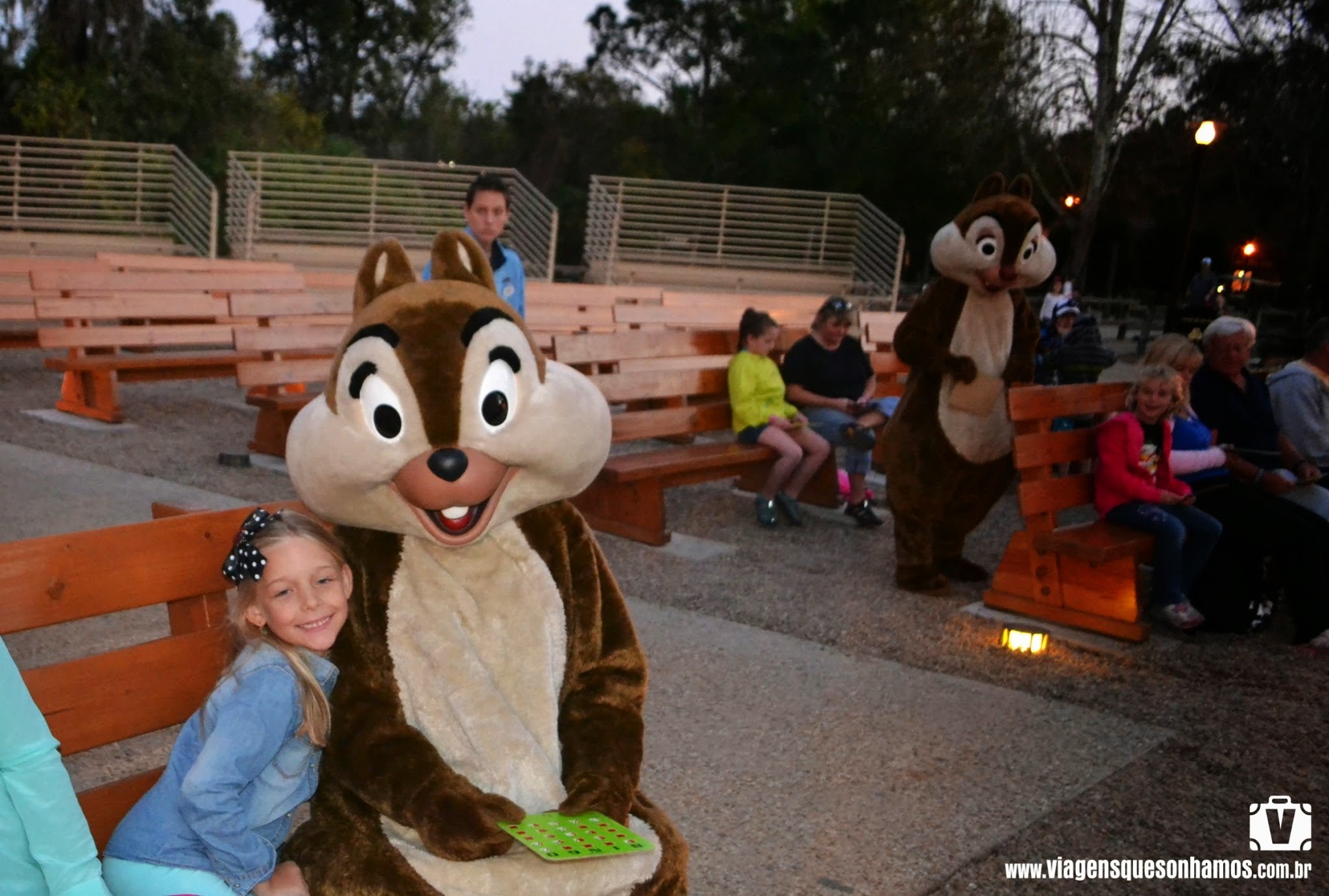 Chip & Dale Campfire: Um lugar para se divertir com o Tico e Teco