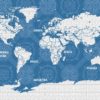 Jogo Americano Mapa Mundi Grécia