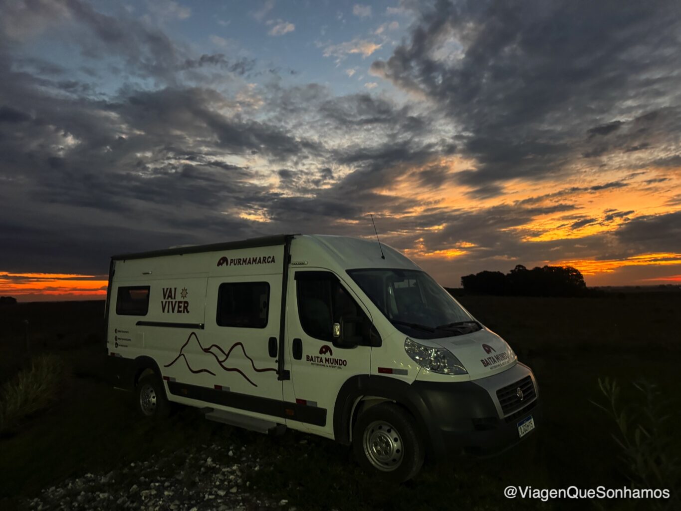 Motorhome na Campanha Gaúcha
