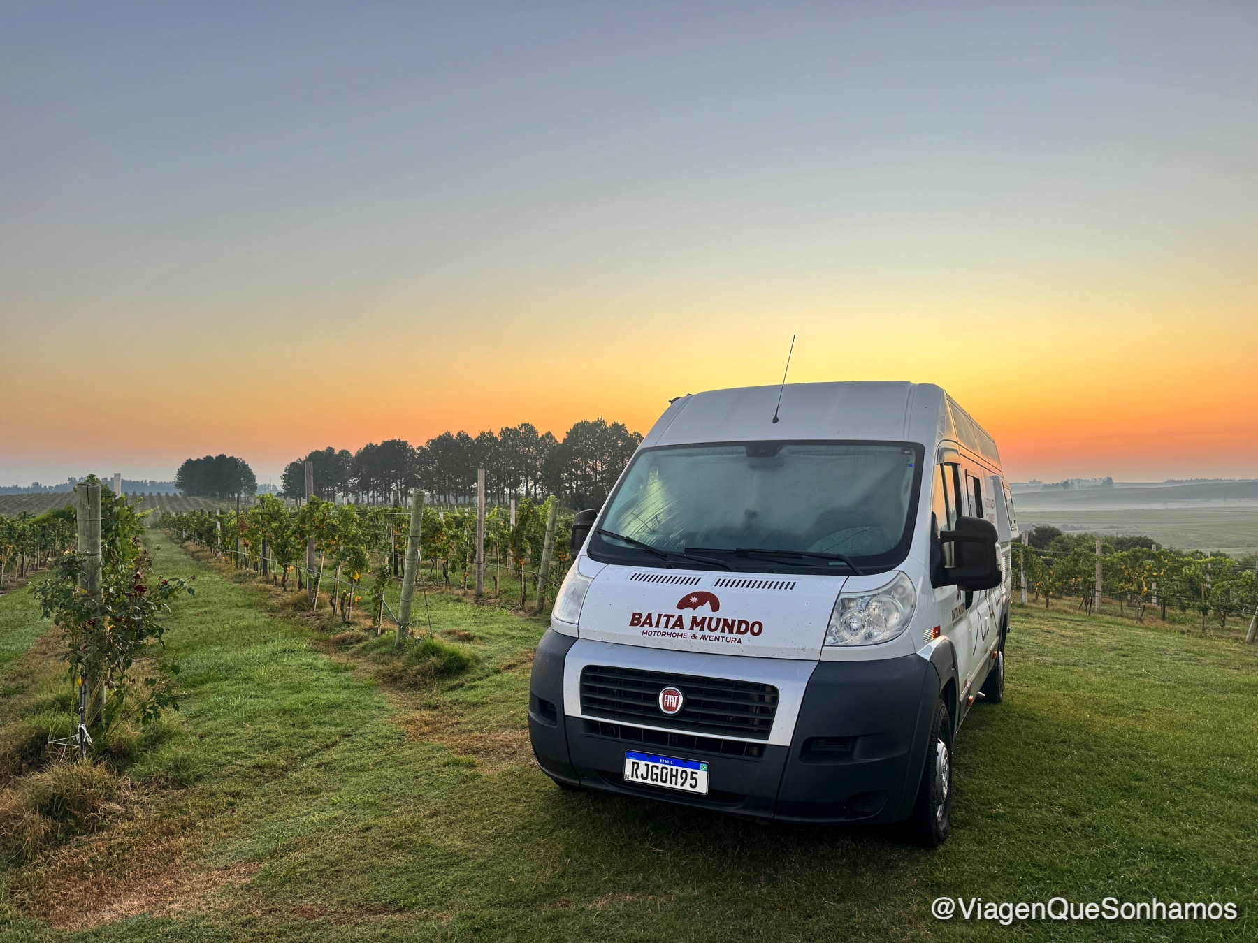 Motorhome na Campanha Gaúcha