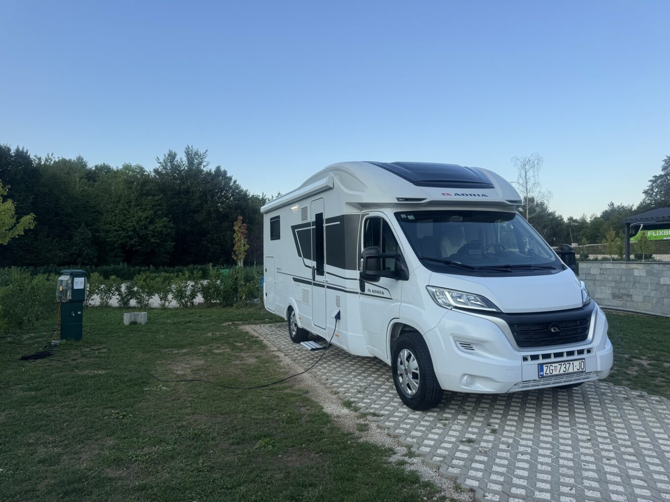 motorhome na Croácia