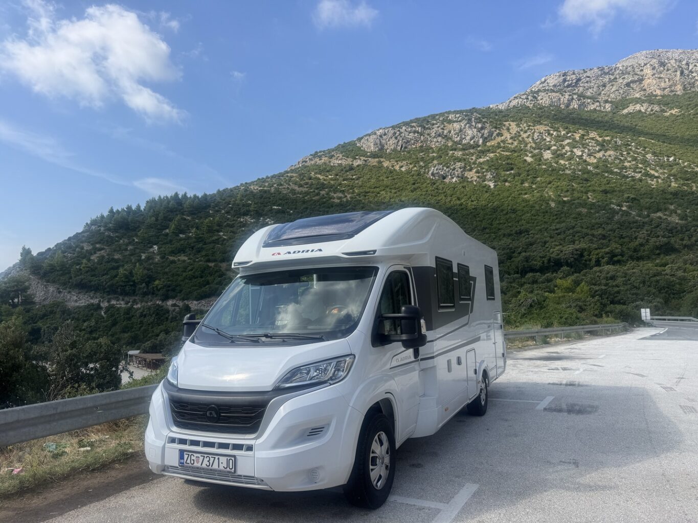 motorhome na Croácia