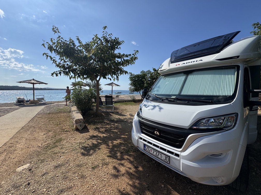 motorhome na Croácia