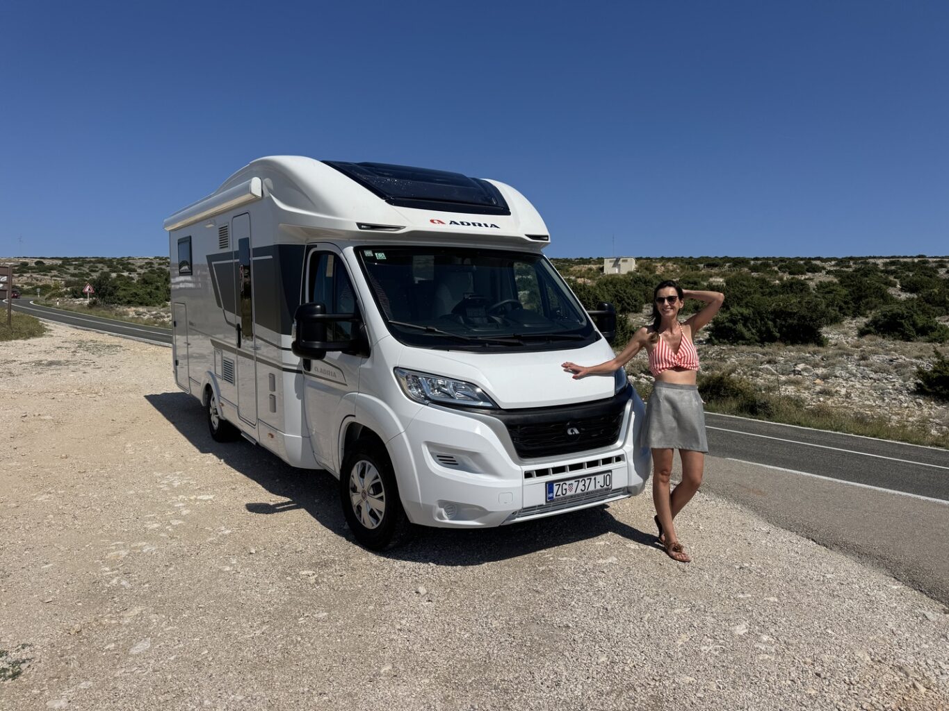 motorhome na Croácia